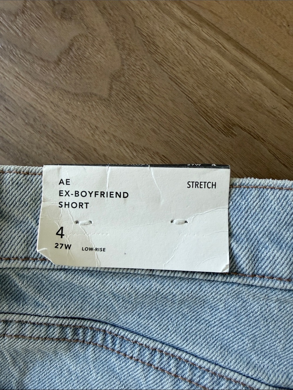 American Eagle Outfitters Ex Boyfriend Short Light Wash 4 - Picture 3 of 3
